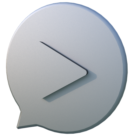 Chat  3D Icon