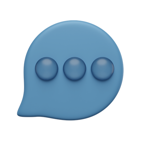 Chat  3D Icon