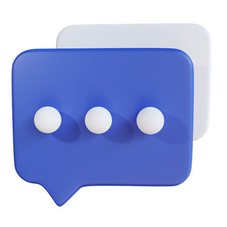 Chat  3D Icon
