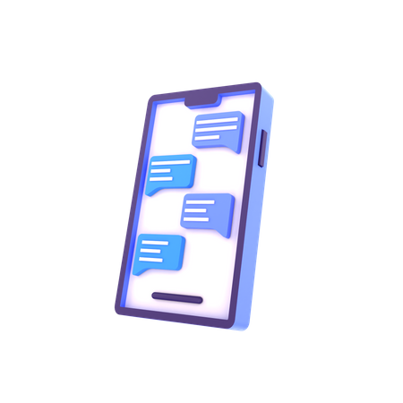 Chat  3D Icon