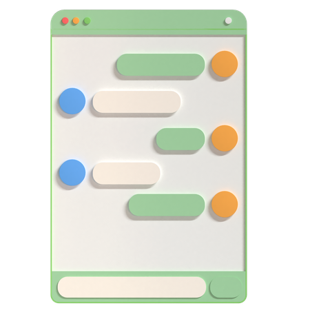 Chat  3D Icon