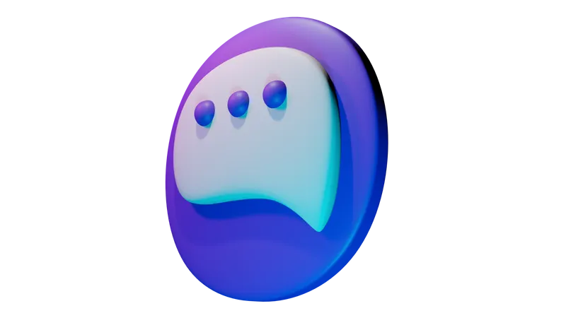Chat Message Icon Download This Item Now 3D Icon