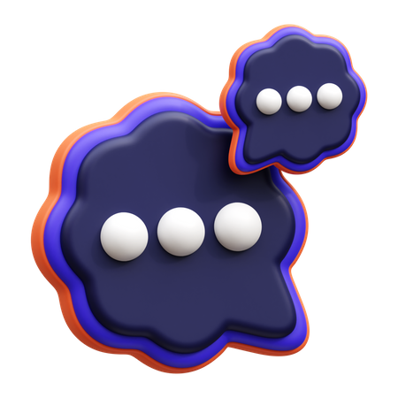 Chat  3D Icon