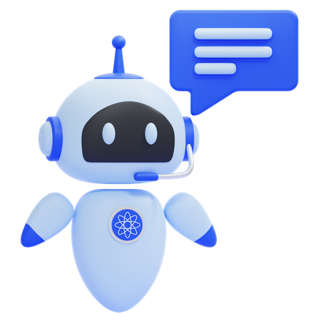 Chat Ai  3D Icon