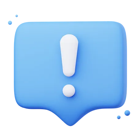 Chat-Benachrichtigung  3D Icon