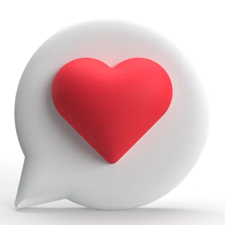 Discussion d'amour  3D Icon