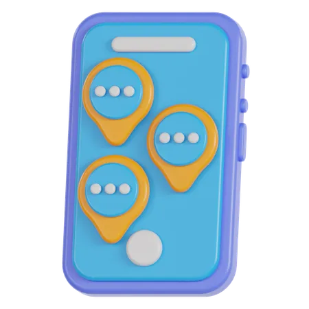 Chat-Anzeigen  3D Icon