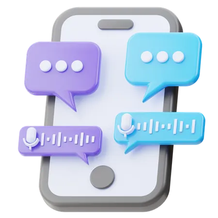 Chat-Anzeigen  3D Icon