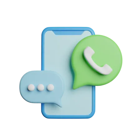 Applications de chat  3D Icon