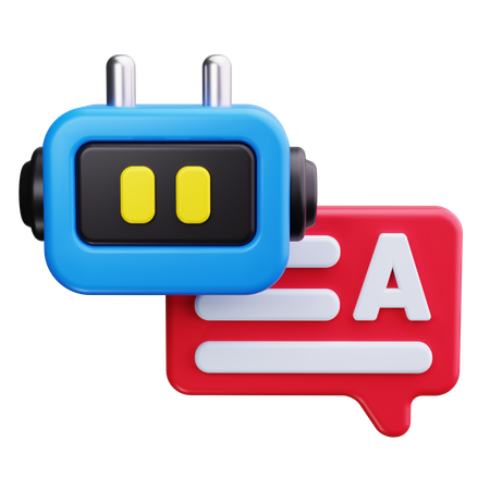 Chat Automation  3D Icon