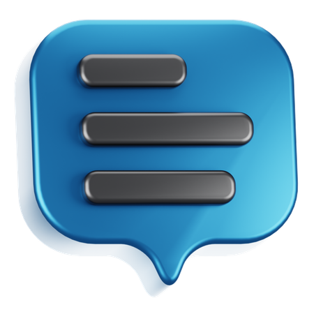 Chat-Blase  3D Icon