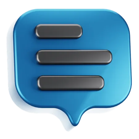 Chat-Blase  3D Icon