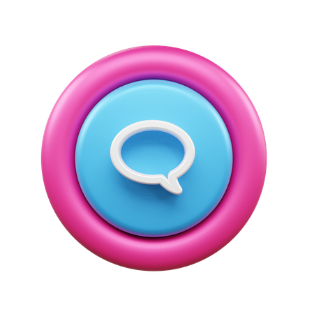 Chat-Blase  3D Icon