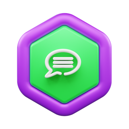 Chat-Blase  3D Icon