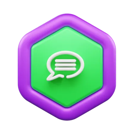 Chat-Blase  3D Icon