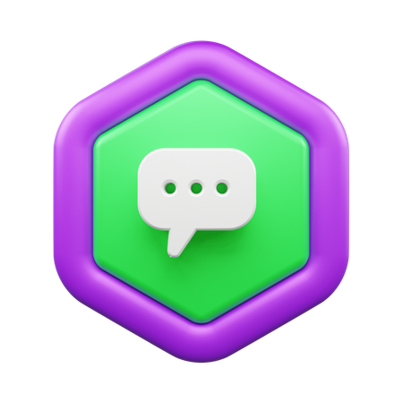 Chat-Blase  3D Icon