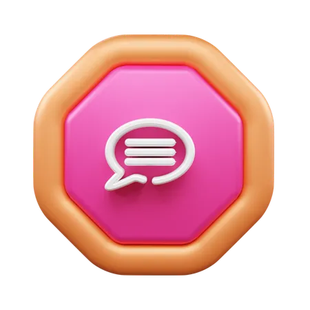 Chat-Blase  3D Icon