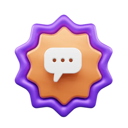 Chat-Blase  3D Icon