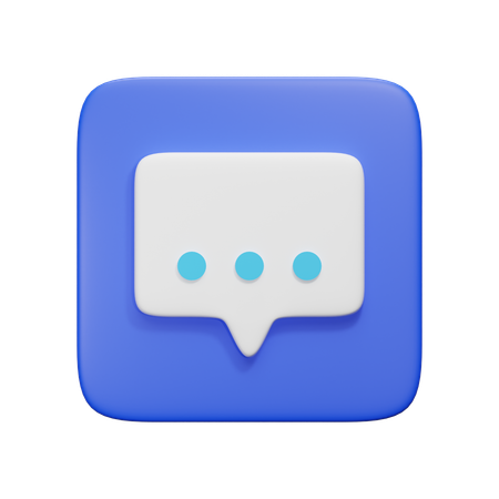 Chat-Blase  3D Icon