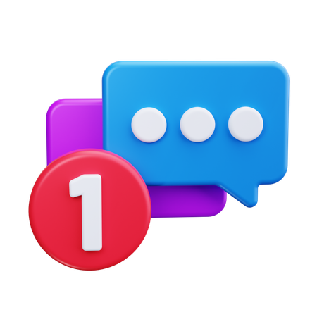 Chat-Blase  3D Icon