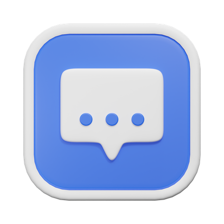 Chat-Blase  3D Icon