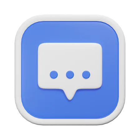 Chat-Blase  3D Icon