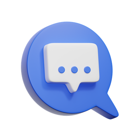 Chat-Blase  3D Icon