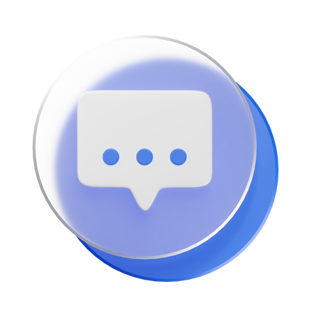 Chat-Blase  3D Icon