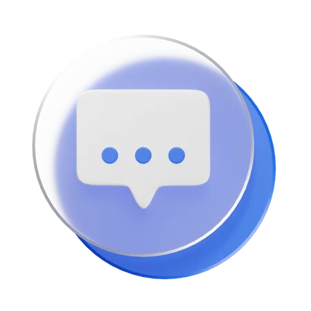 Chat-Blase  3D Icon