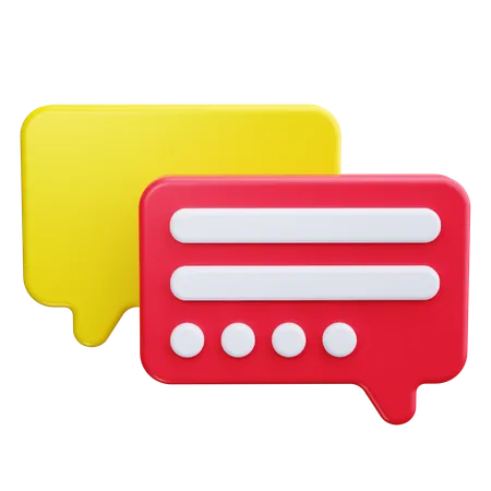 Chat-Blase  3D Icon