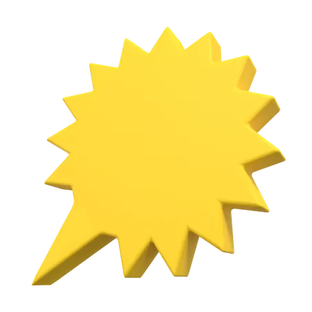 Chat-Blase  3D Illustration