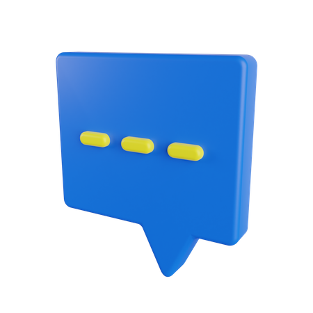 Chat-Blase  3D Icon