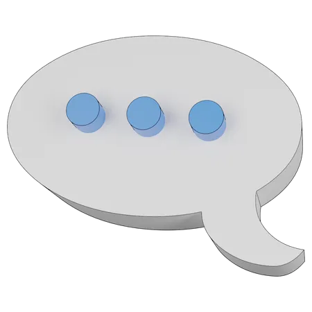 Chat-Blase  3D Illustration