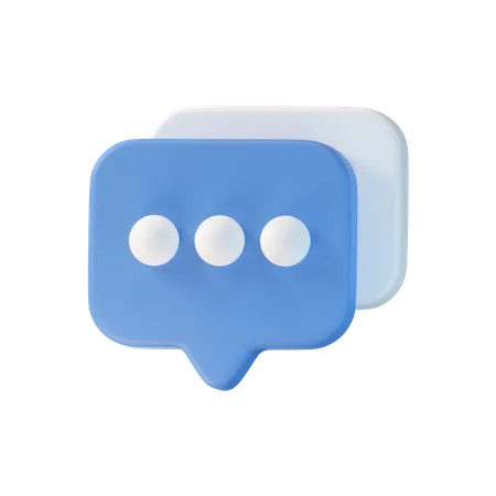 Chat-Blase  3D Icon