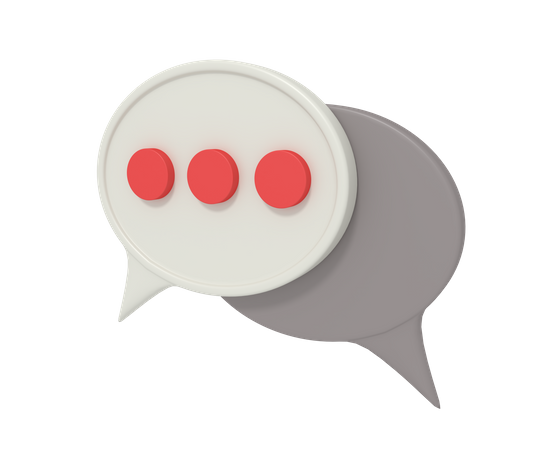 Chat-Blase  3D Icon