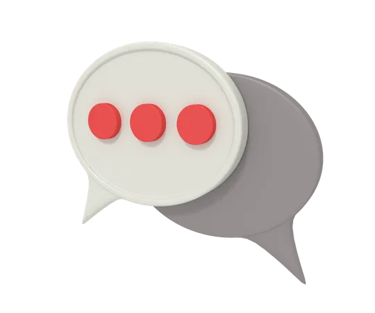 Chat-Blase  3D Icon