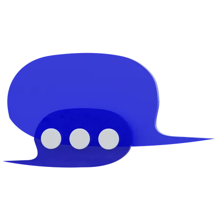 Chat-Blase  3D Icon