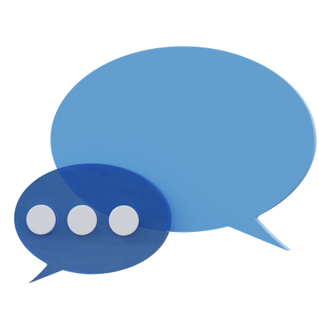 Chat-Blase  3D Icon