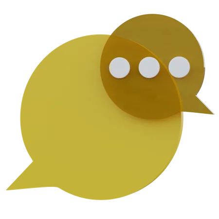 Chat-Blase  3D Icon