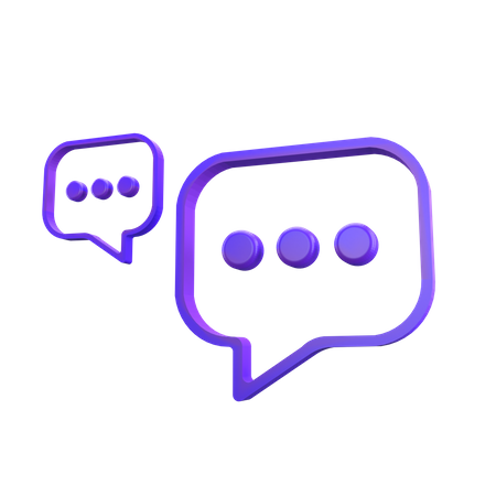 Chat-Blase  3D Icon