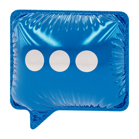 Chat-Blase  3D Icon