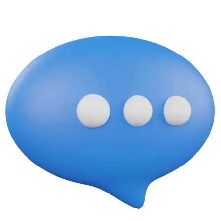 Chat-Blase  3D Icon