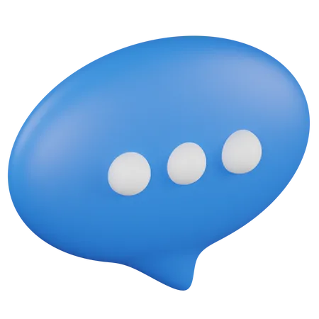 Chat-Blase  3D Icon