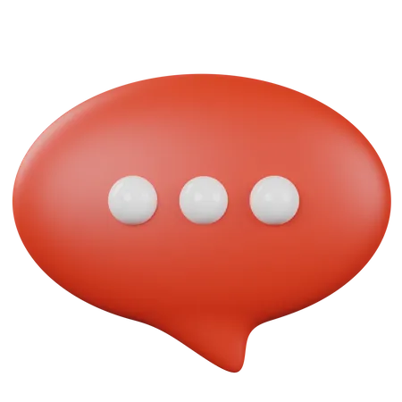 Chat-Blase  3D Icon