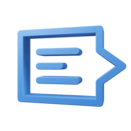 Chat-Blasen-Kommentar  3D Icon