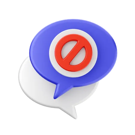 Chatblock  3D Icon