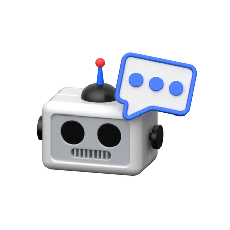An AI Robo Chat 3 D Icon Is A Three Dimensional Graphical Representation Used In Digital Interfaces To Symbolize Chatbots Or Virtual Assistants Powered By Artificial Intelligence This Icon Typically Integrates Visual Elements Associated With Chat Interfaces Such As Speech Bubbles Or Chat Icons Along With AI Related Symbols Like A Brain Or Neural Network Pattern Rendered In Three Dimensions To Enhance Realism When Users Encounter The AI Robo Chat 3 D Icon It Signifies An Association With Intelligent Conversational Agents Automated Customer Support And AI Driven Interactions These Icons Are Commonly Employed In Messaging Applications Customer Service Platforms Help Desks And Virtual Assistant Interfaces Serving As Visual Indicators For Users To Recognize And Engage With AI Powered Chatbot Functionalities 3D Icon