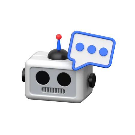 Chat Bot  3D Icon