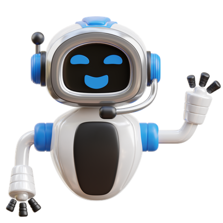 Chat Bot  3D Icon