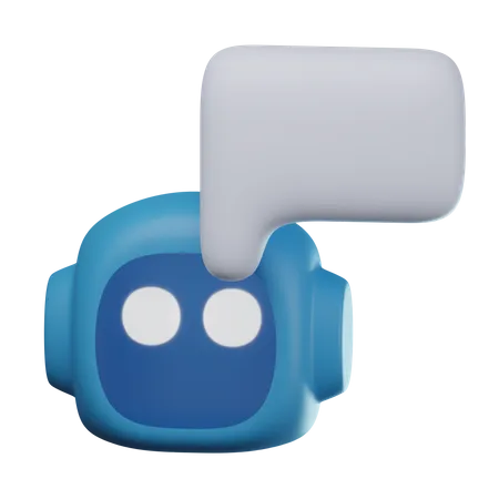 Chat Bot  3D Icon